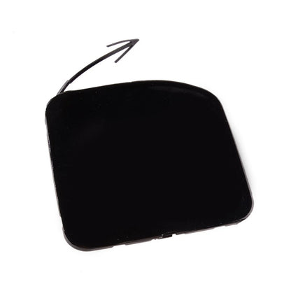 Black Front Bumper Tow Eye Hook Cover for Nissan Versa (2015-2019)