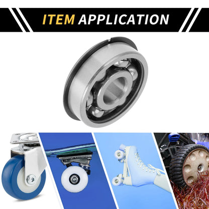 Deep Groove Ball Bearings 12x37x12mm for Scooter Skateboard