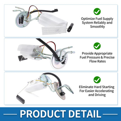 Electric Fuel Pump Assembly 18 Gallon for Ford F-150 F-250 (1990-1997)