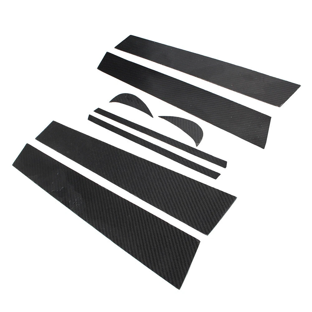 8 Pcs Door Window B Pillar Post Cover Trim for Toyota Camry (2018-2021)