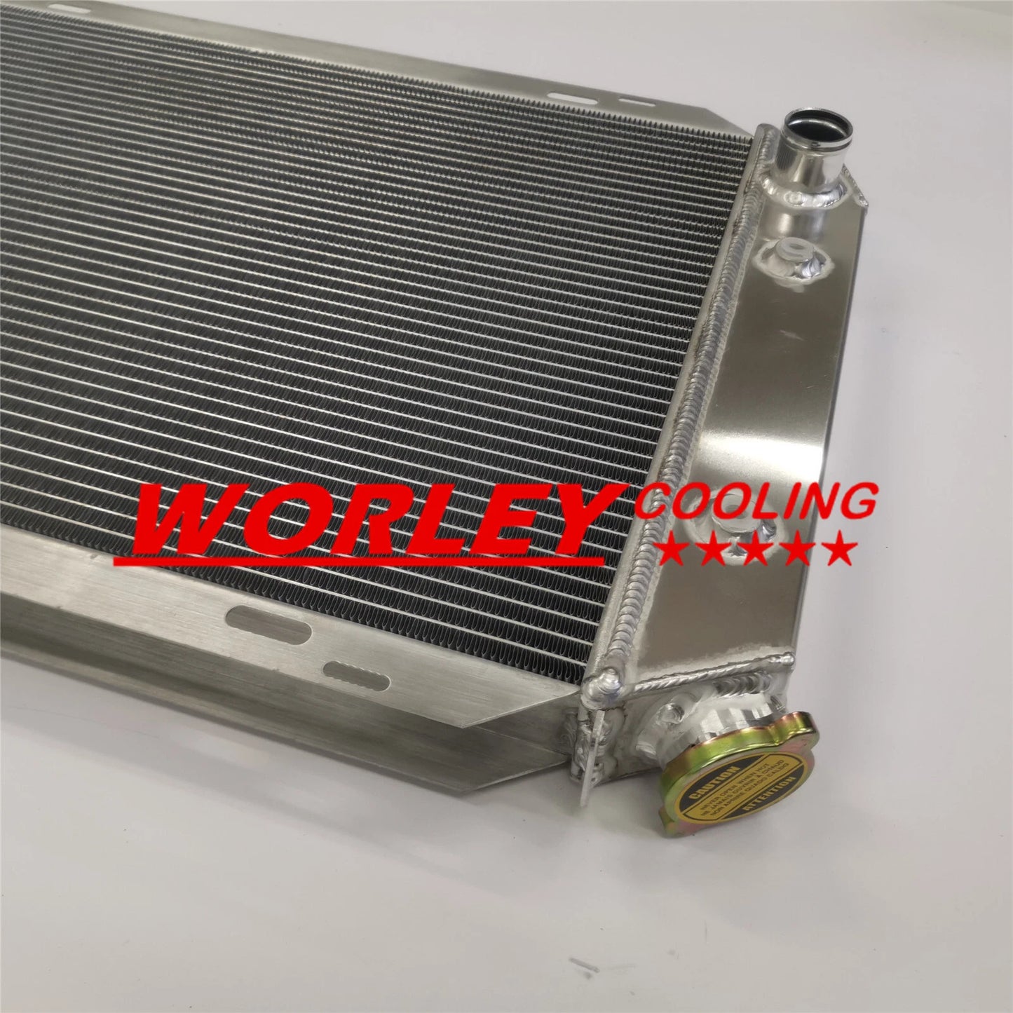 NSW-3 Row Aluminum Radiator for Mercury Cougar/XR7, Mustang (1980-1993)