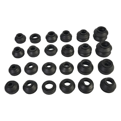 28pcs Ball Joint Boot Suspension Dust Cover for Track Tie Rod Linkage Kit
