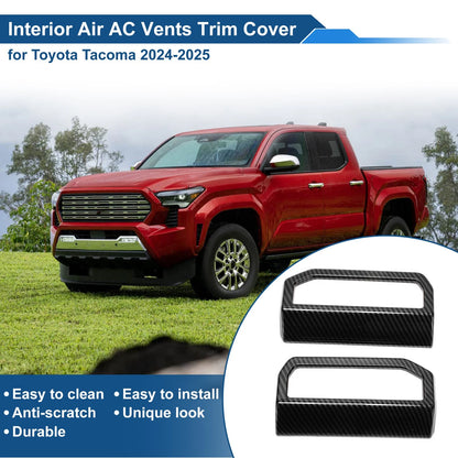 Air Condition Outlet Vent Trim Cover Frame 1 Pair for Toyota Tacoma