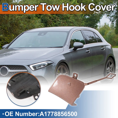 Front Bumper Tow Hook Cover for Mercedes-Benz W177 (2019-2023) - Rose Gold