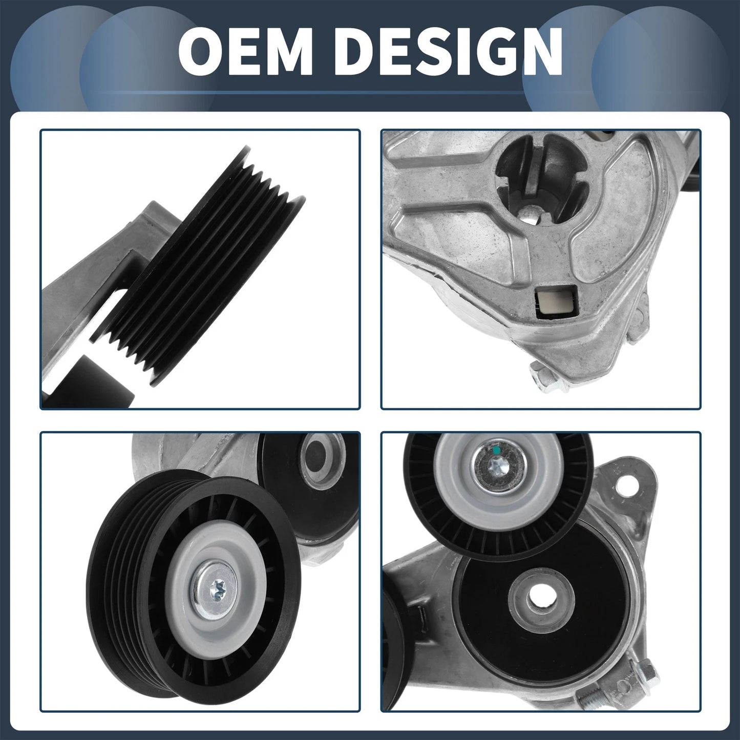 Belt Tensioner for Ford Focus (2003-2007) - Metal 1 Pc