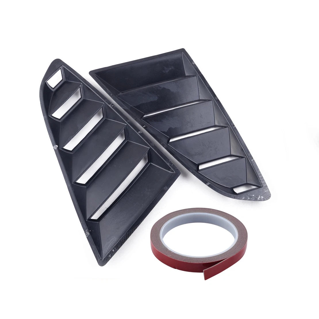 Quarter Side Window Air Vents Scoop Covers for Ford Mustang (2015-2017)