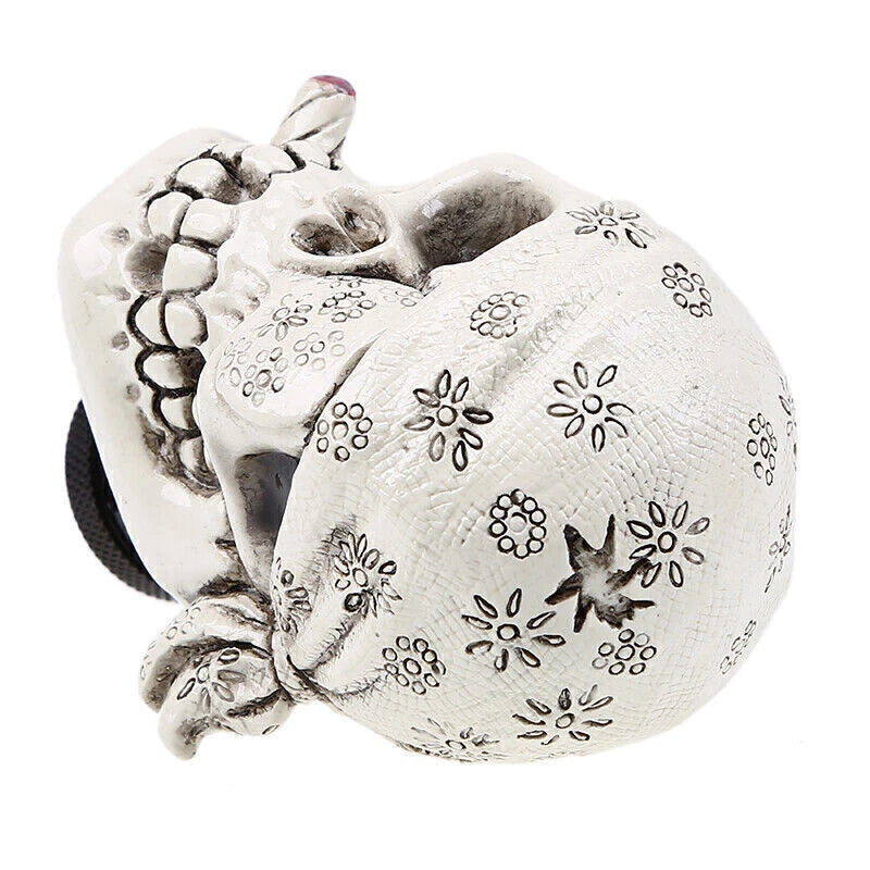 Skull Head Gear Shift Knob for Universal Manual Car - White