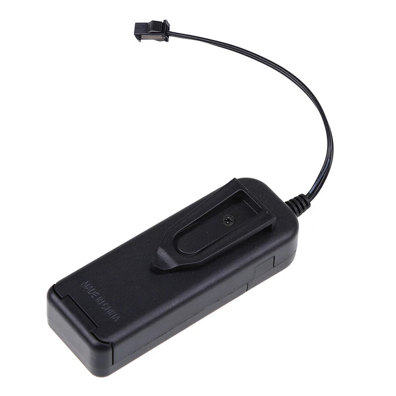 2 x 3V AA Battery El Wire Controller for Neon Light Strip Rope ()