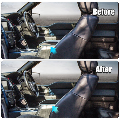 Center Console Lid Armrest Cover for Ford F150 (2009-2014) Black