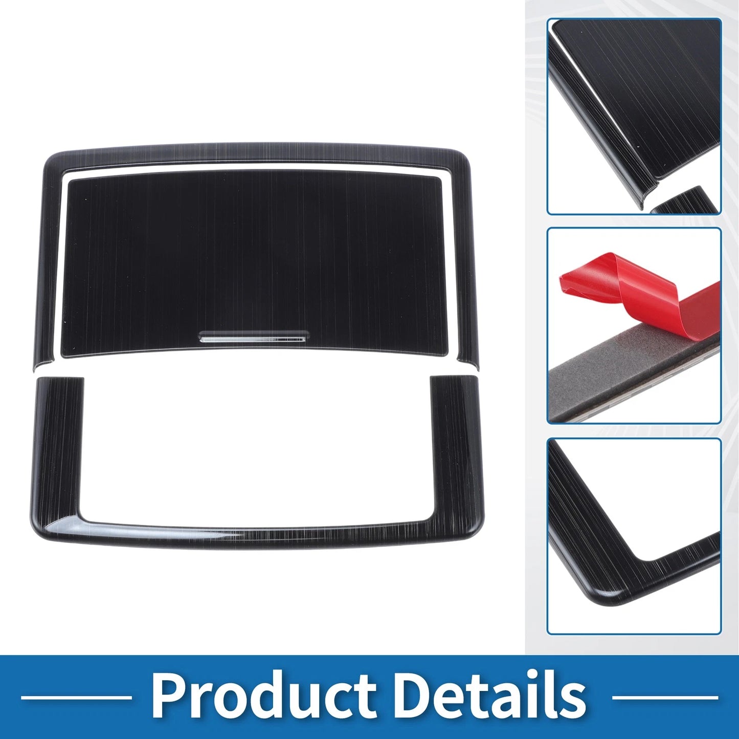 Car Front Row Headlight Trim Bezel for Nissan Rogue (2021-2024)
