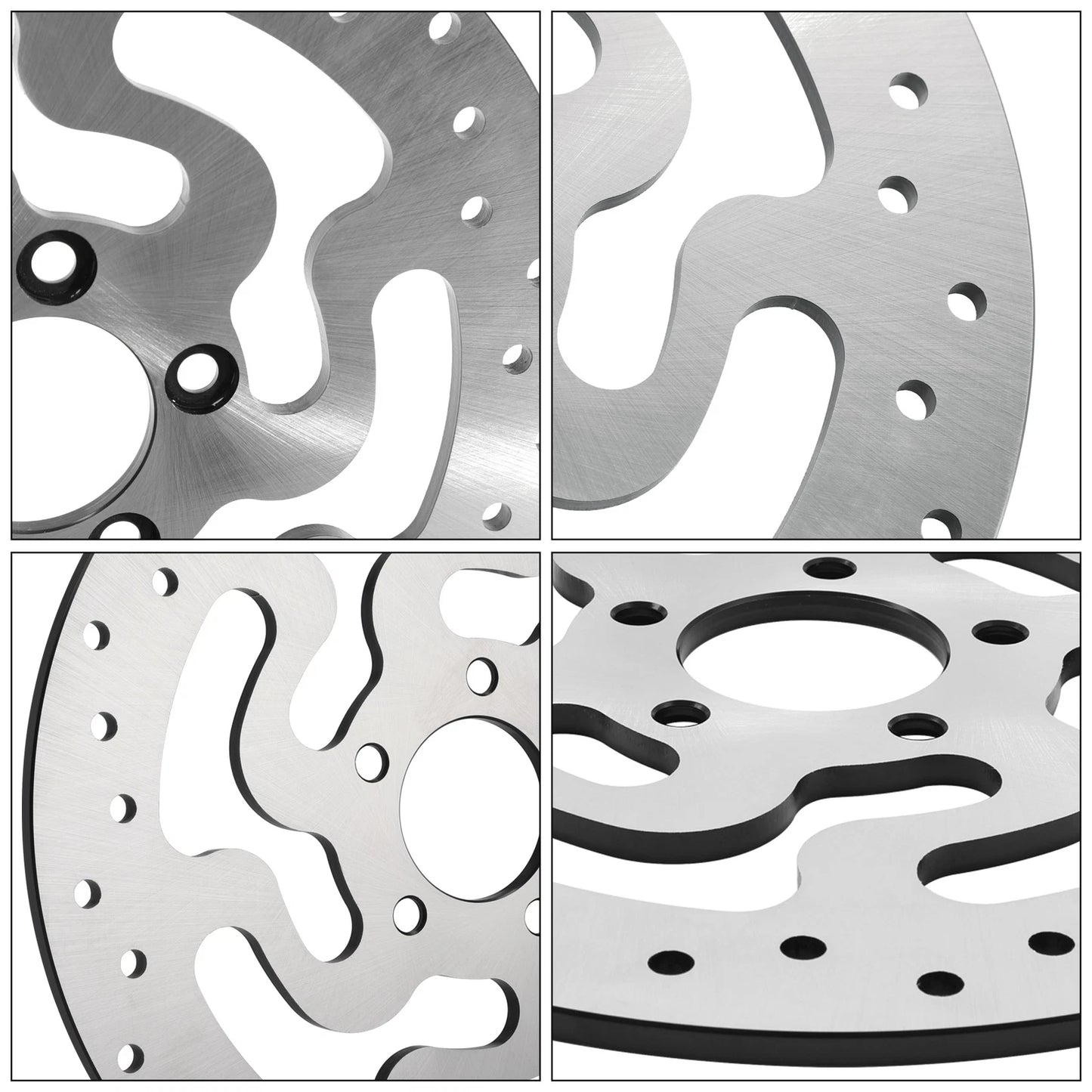 Rear Brake Disc Rotors & Bolts for Harley Touring Electra Road Glide