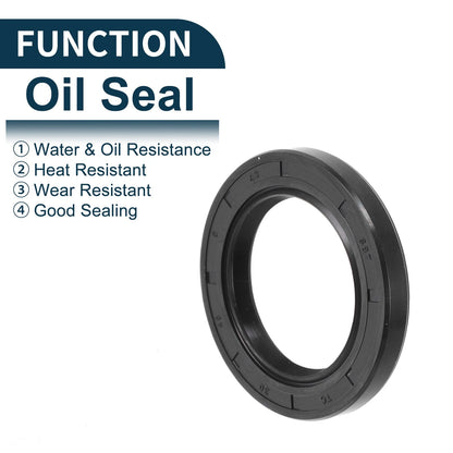 Oil Seal / 30x45x6mm / Seal Ring Rotary Shaft Seal NBR Rubber for Make Model