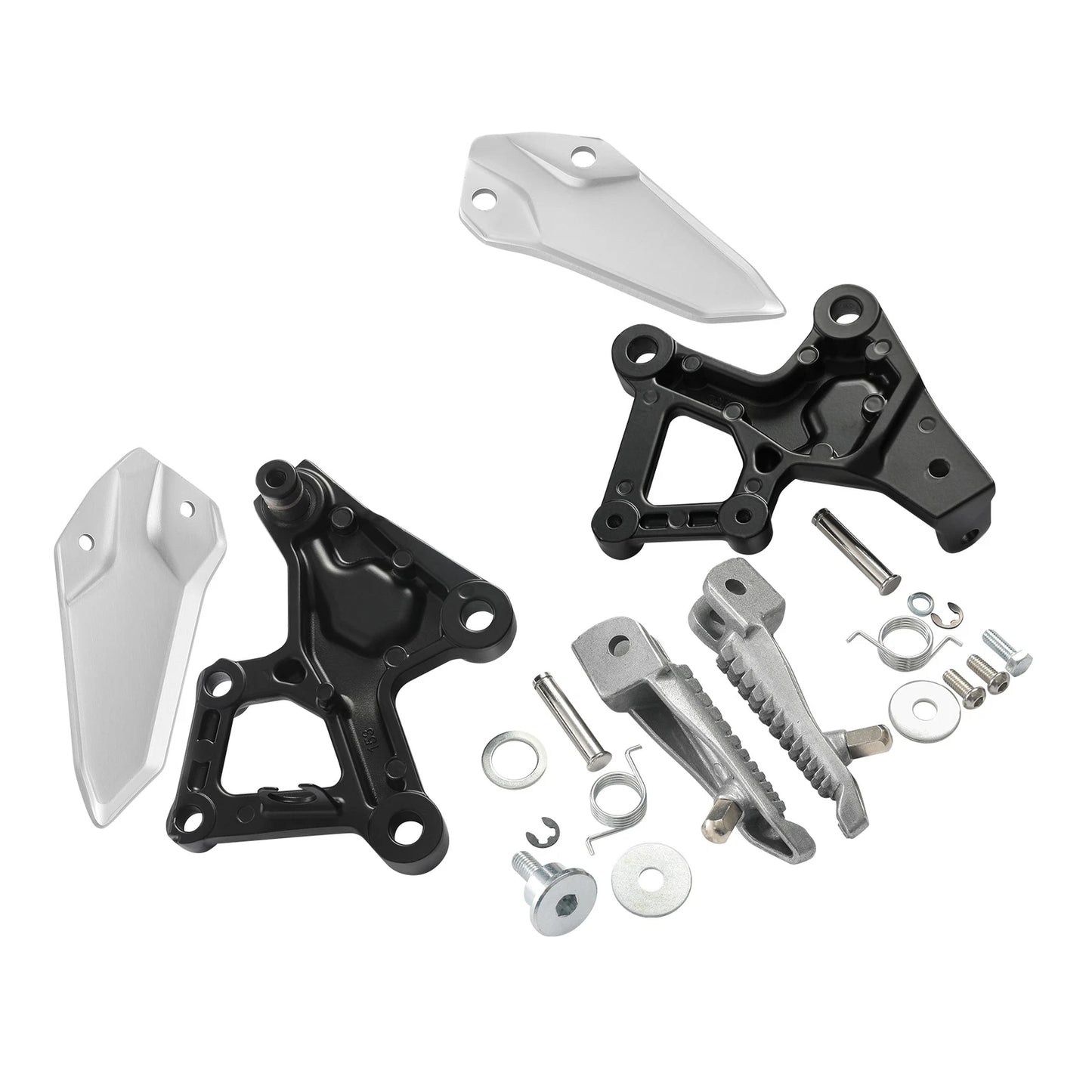 Driver & Passenger Footrests Bracket for Kawasaki Ninja ZX4R ZX4RR (2023-2025)