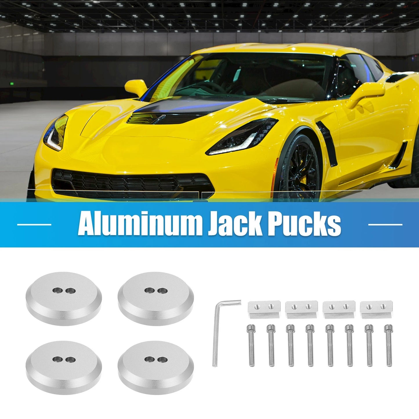 4 x Jack Pad for Chevrolet Corvette (1997-2004)