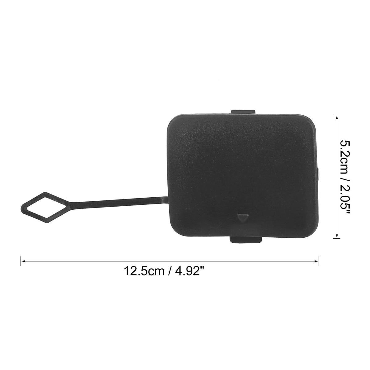 2 x Rear Bumper Tow Hook Cover Caps for BMW X3 3.0L L6 (2011-2014)