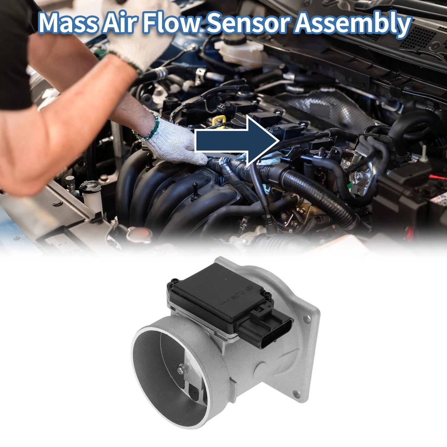 Mass Air Flow Sensor for Ford F-350 (1999-2007)