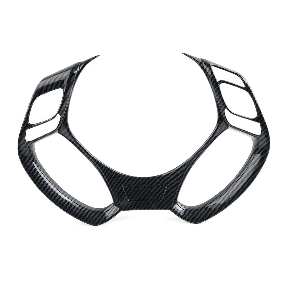 Carbon Steering Wheel Button Panel Cover Trim for Toyota CHR (2016-2023)