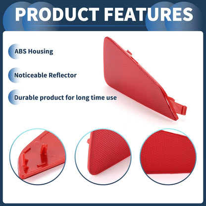 Bumper Reflector for Ford Focus MK4 (2018-2023) Red 1 x Rear Left