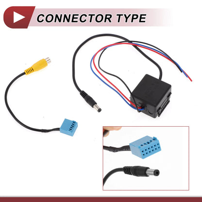 Rear View Camera Adapter Wire Harness Cable for VW BMW
