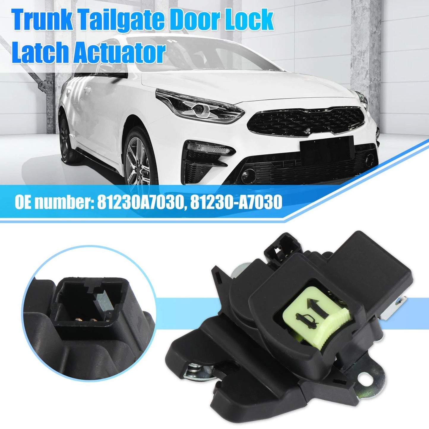 Trunk Latch Lock Actuator for Kia Forte Koup (2014-2020) 1.6 1.8 2.0L