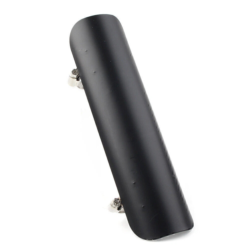 Black Exhaust Muffler Heat Shield Cover for Harley Motorcycle