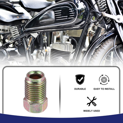 10 x 3/16" Hydraulic Motorcycle Brake Line Tube Fittings