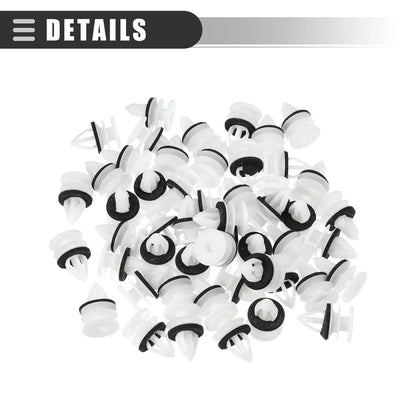 50 Pcs Door Trim Panel Push Clips Retainer for Chevrolet