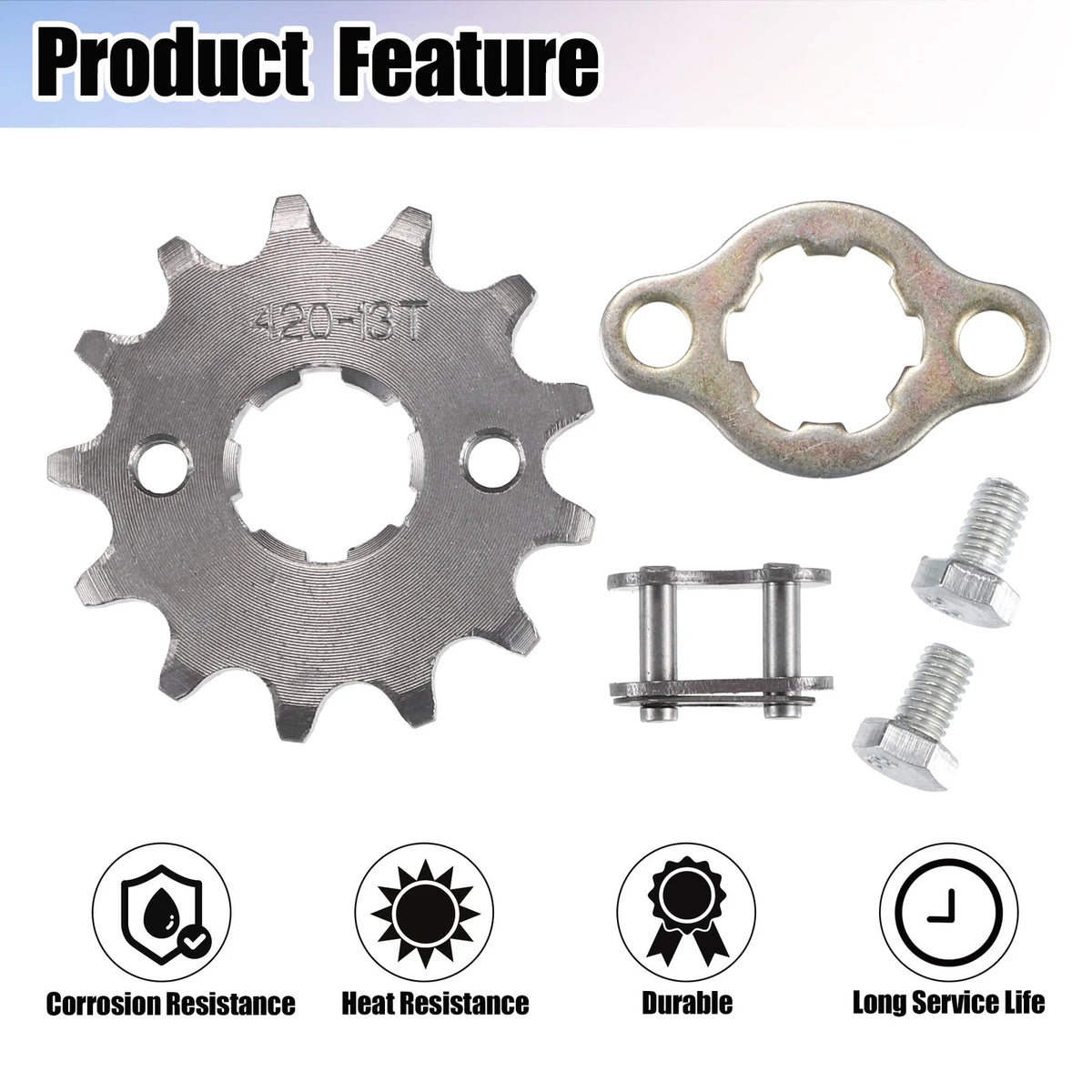 420 13T 20mm Front Engine Sprocket for Dirt Bike Mini Bike