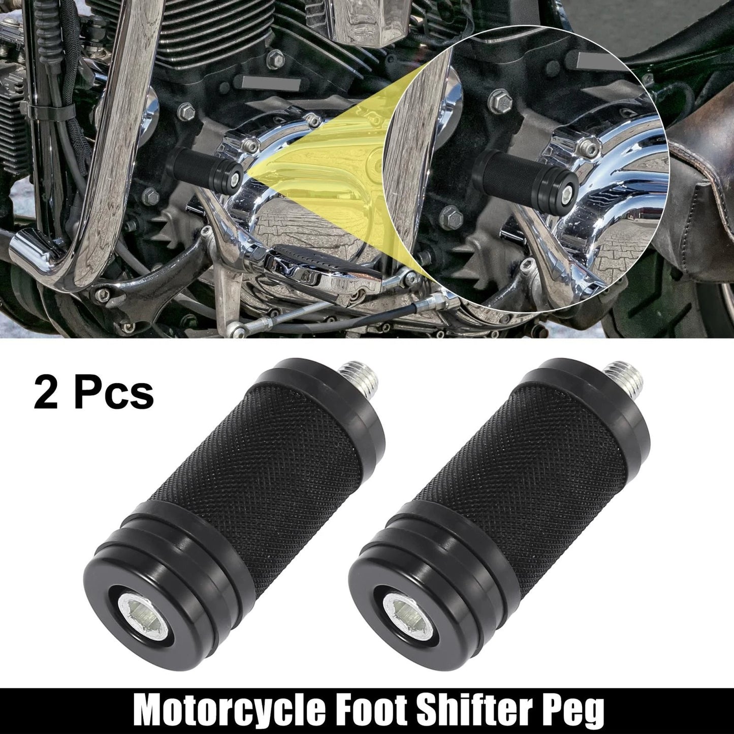 Foot Shifter Peg / 2 x / for Harley Softail Sportster Dyna