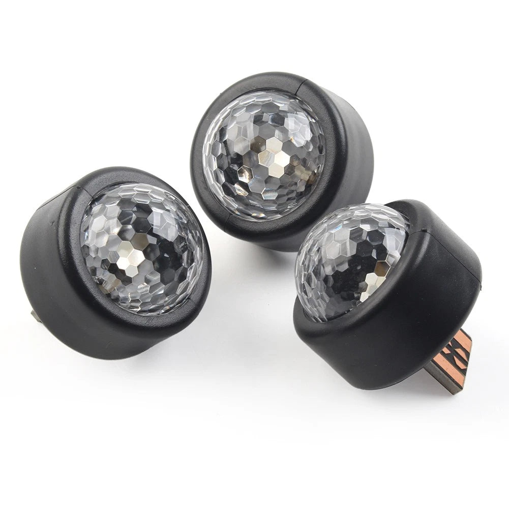 LED Car Interior Lighting Kit Multi Color 3 x Lamps for Universal Models