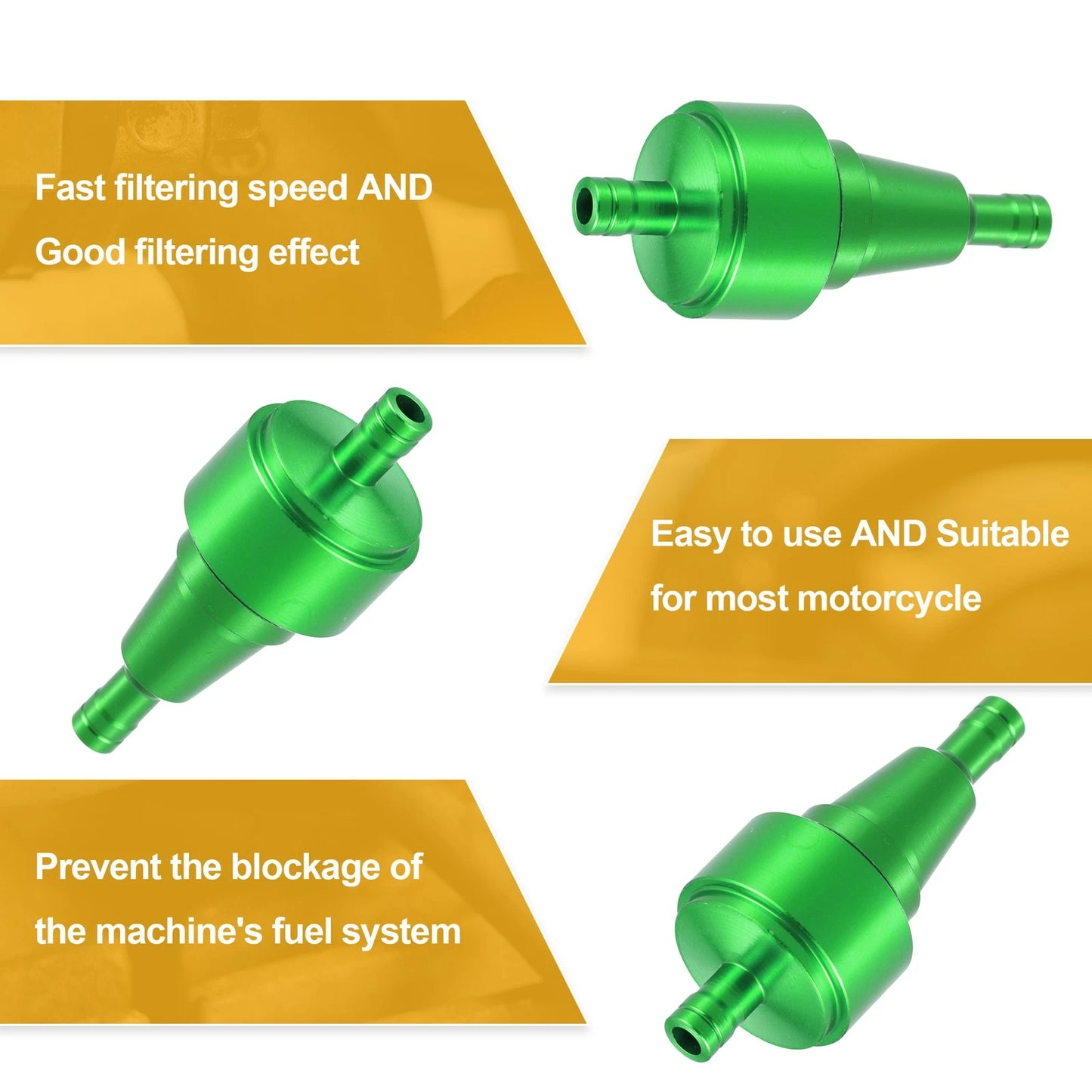 59x24mm / Green Fuel Filter / for Motorcycle Dirt Bike