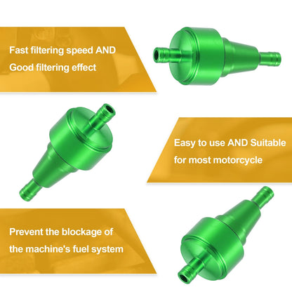 59x24mm / Green Fuel Filter / for Motorcycle Dirt Bike