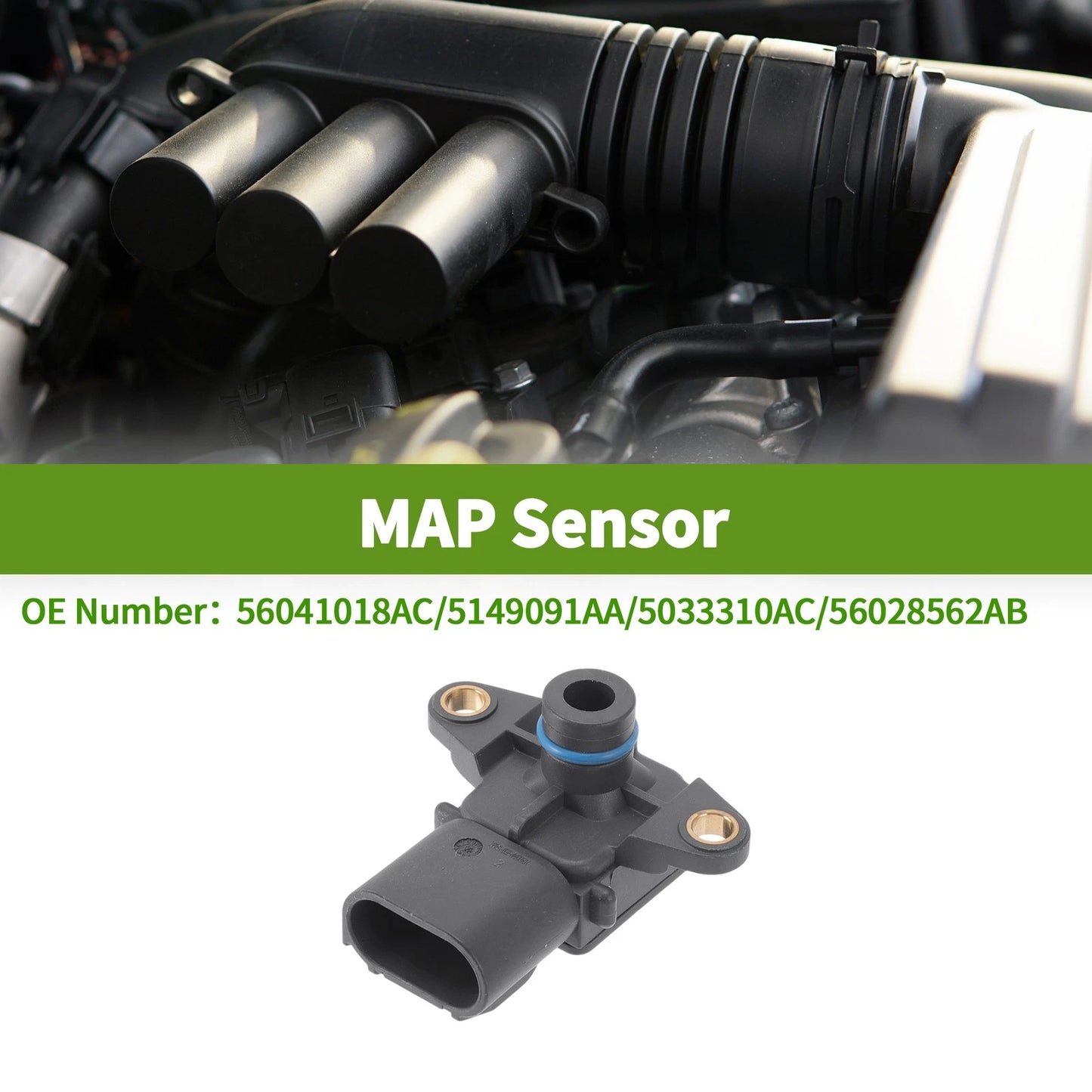 Manifold Absolute Pressure Sensor for JEEP Wrangler 2.4 (2003-2006)