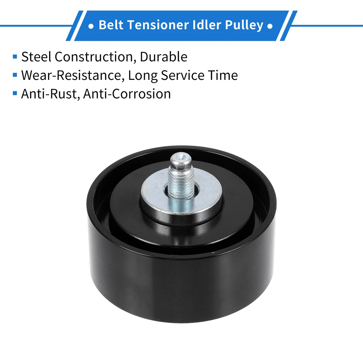 Drive Belt Idler Pulley for Toyota Tacoma 2005-2022 1 x Pulley