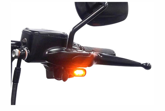 2 x Front Turn Signal Lights for Harley Touring & Softail (2009-2017)