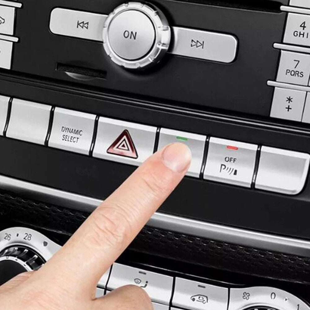 7 x Switch Cover Trim for Benz A Class W176, B Class W246, C117 (2012-2019)