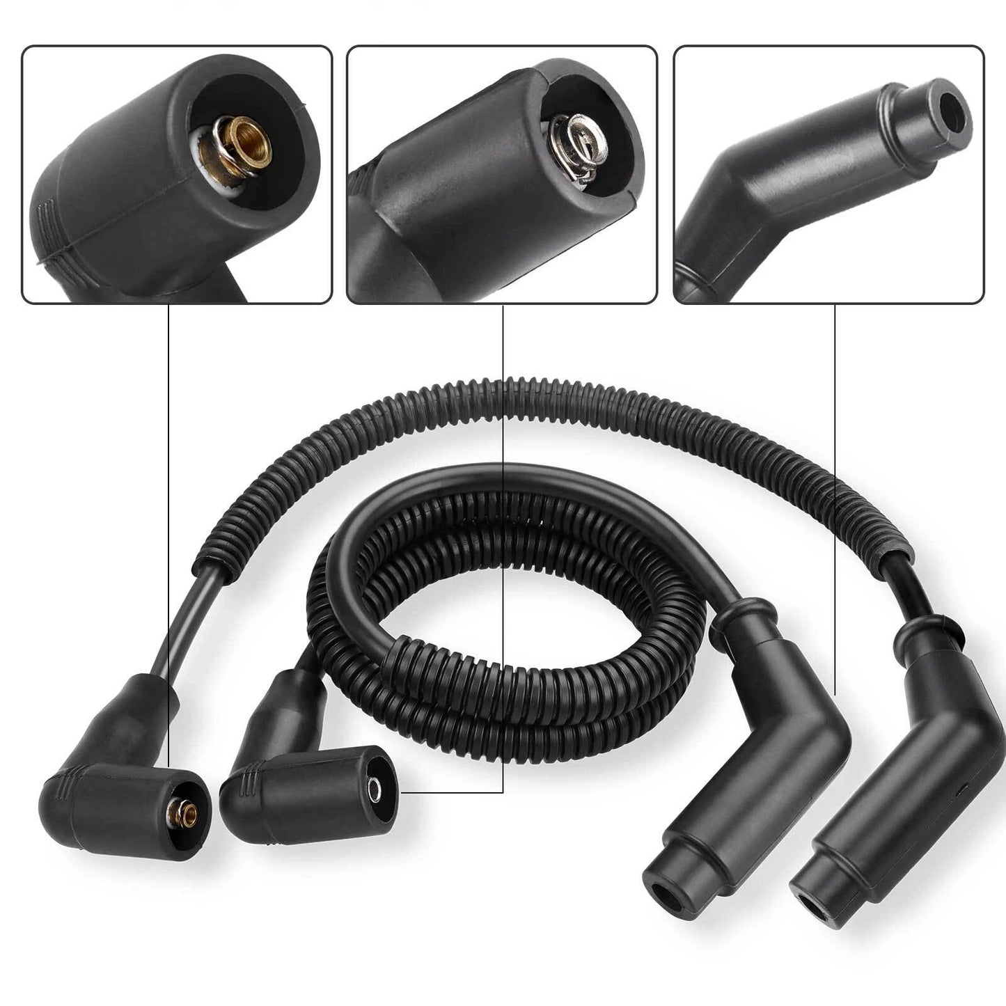 Spark Plug & Wire Cap for Can-Am Maverick Max 1000/1000R (2013-2018)