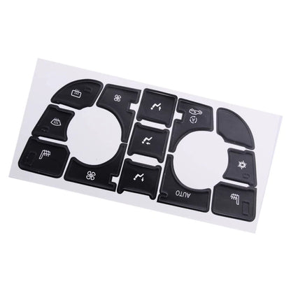 A/C Button Repair Decal Set for Opel Astra J (2009-2015)