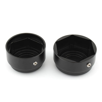 Rear Axle Cover Bolt Nut Cap for Harley Davidson Hightster 2022+ Black