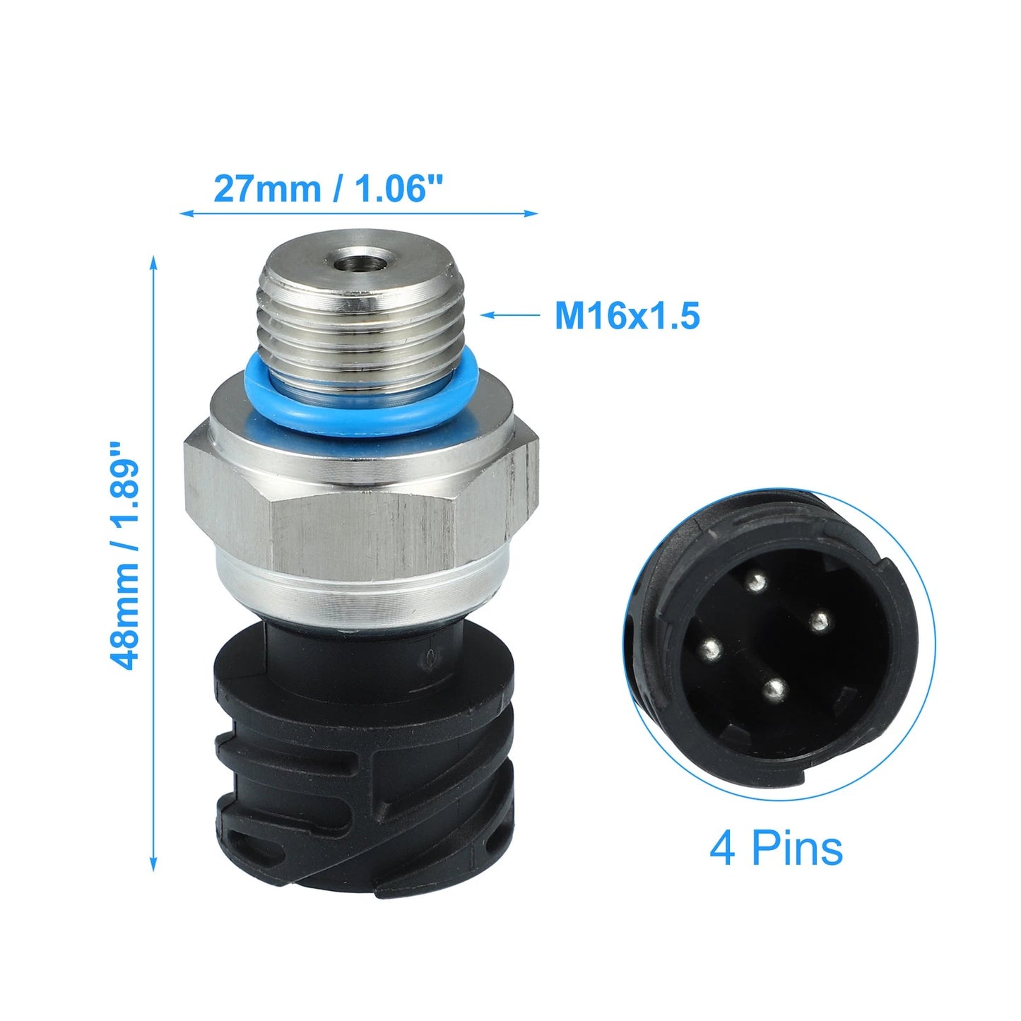 Fuel Injection Pressure Sensor for Volvo Kerax