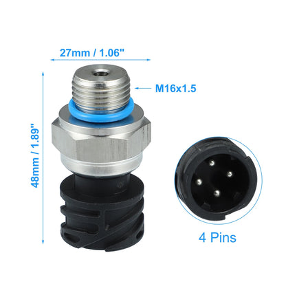Fuel Injection Pressure Sensor for Volvo Kerax