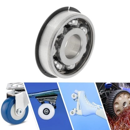 1 x Deep Groove Ball Bearings 15x42x13mm for Scooter Skateboard Wheel