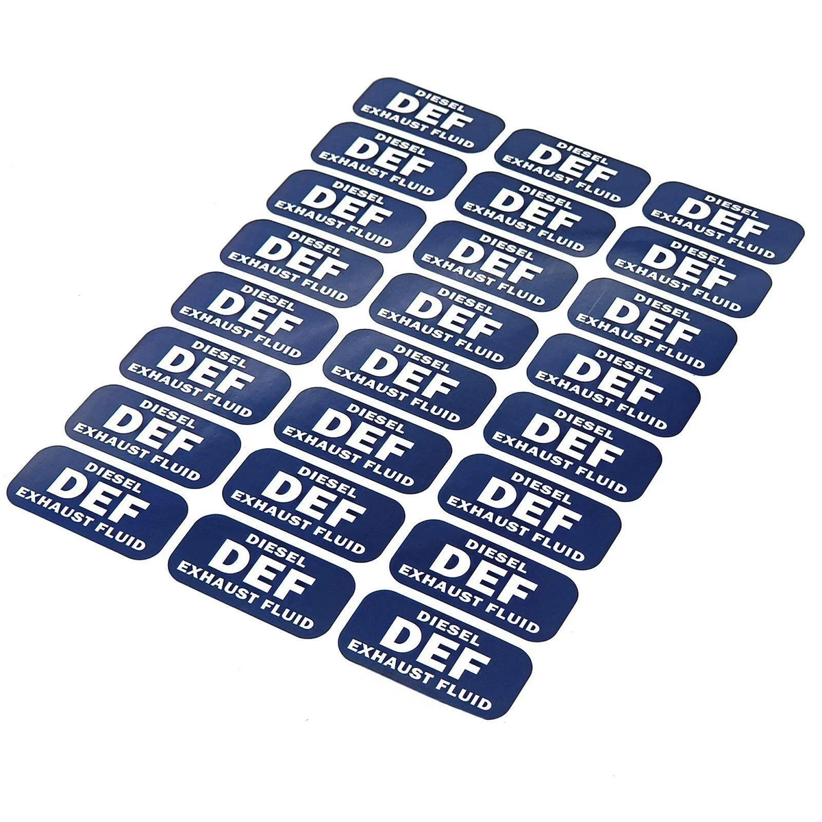 DEF Diesel Exhaust Fluid Sticker for Bio Fuel Car/Truck Station Gas Decal