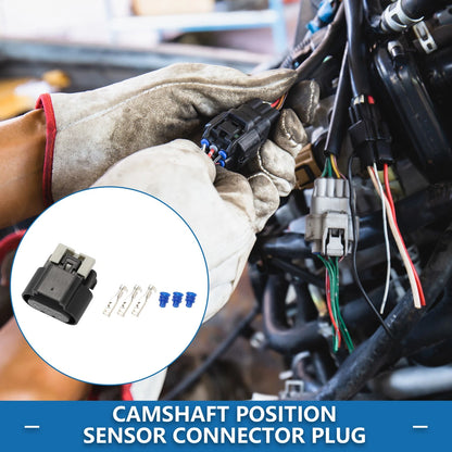 3 Pin Camshaft Position Sensor Connector Plug Female Wire Terminal for Buick