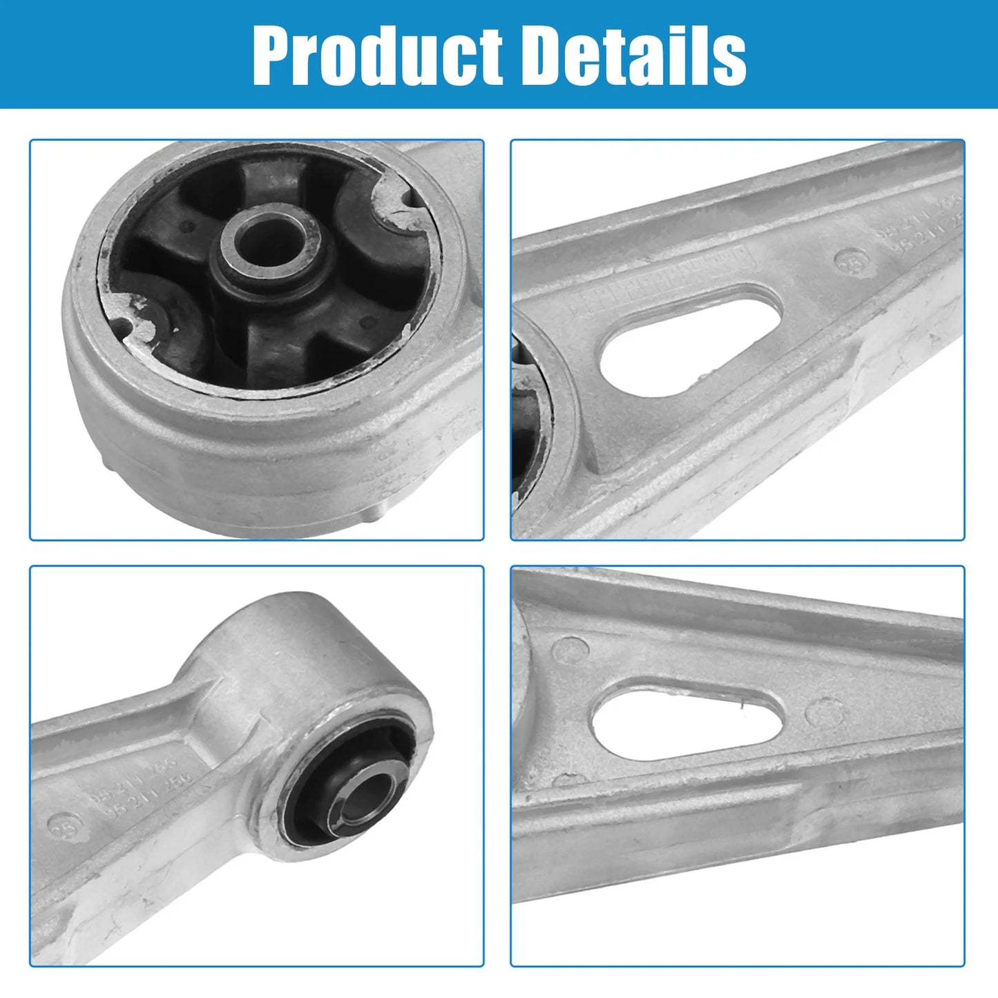 Lower Engine Transmission Mount for Chevrolet