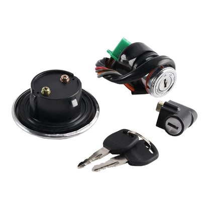 Ignition Lock & Fuel Gas Cap Key Set for Suzuki GN125 (1982-2001)
