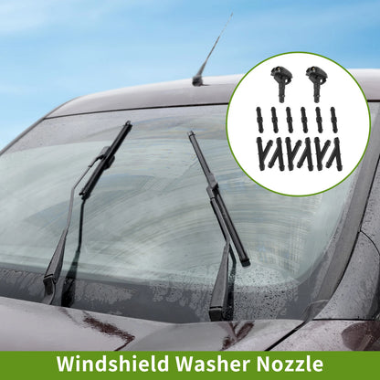 Windshield Washer Nozzle & Hose Connector for Mitsubishi (2003-2006)