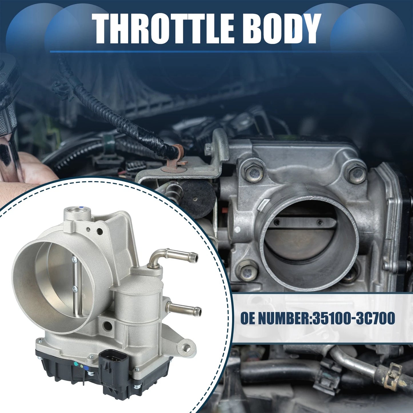 Throttle Body Actuator for Hyundai Santa Fe 3.5L V6 (2010-2012)