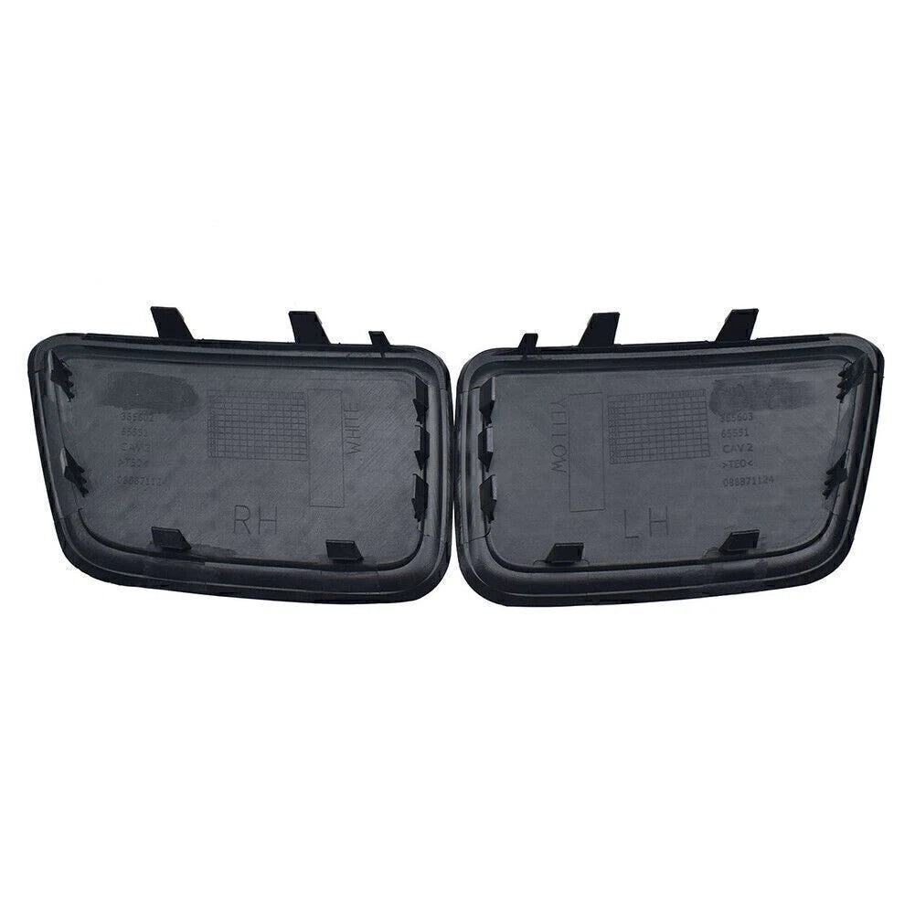 2 x Side Lower Grille Tow Hook Insert Covers for Jeep Grand Cherokee (2014-2016)