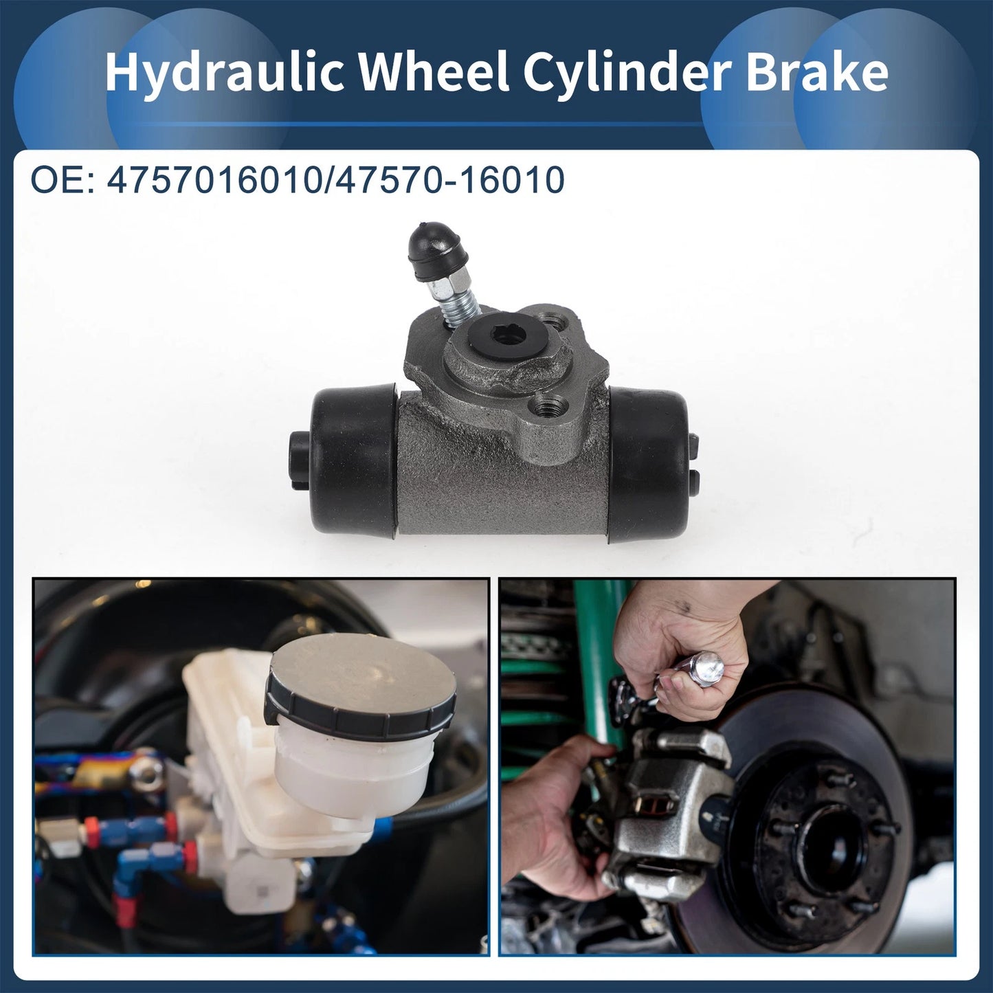 Rear Left Brake Wheel Cylinder for Toyota Corolla (1986–2002)